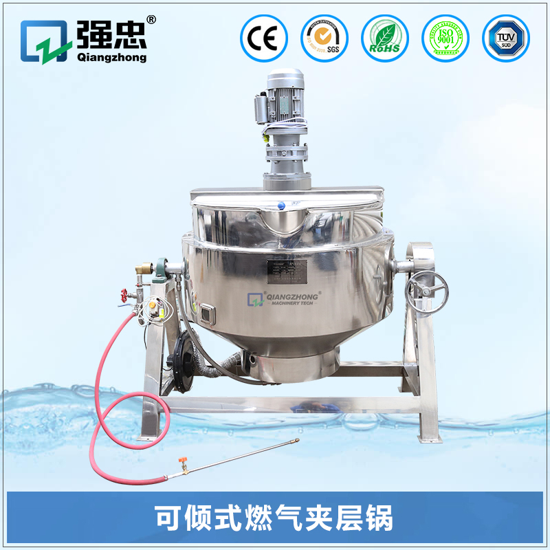 可傾式燃?xì)鈯A層鍋 可傾式燃?xì)鈯A層鍋